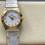 Omega Constellation Unisex 123.20.27.60.52.001 Replica - Quadrante Argento Acciaio Inossidabile