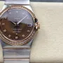 Omega Constellation 123.25.38.21.63.001 Replica - Quadrante Marrone Acciaio Inossidabile