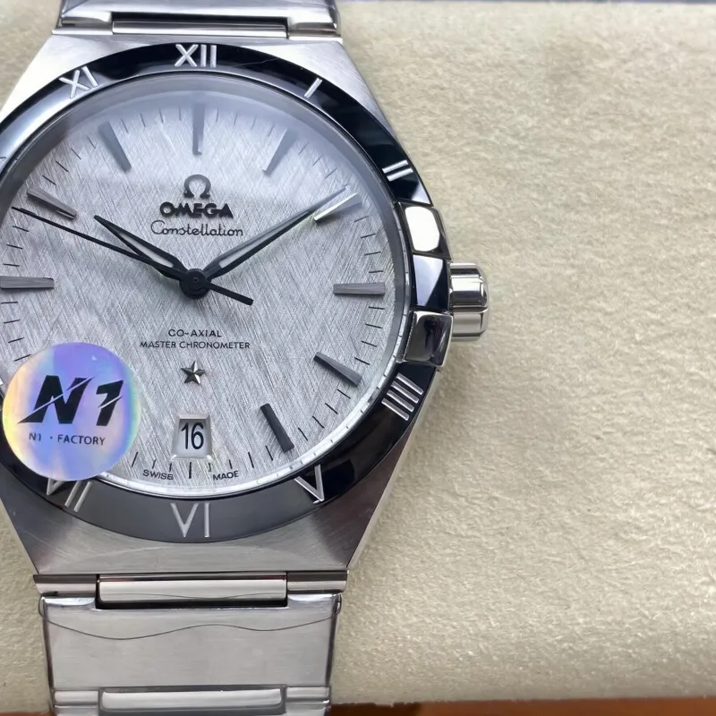 Omega Constellation 131.33.41.21.06.001 Replica - Quadrante Grigio Acciaio Inossidabile