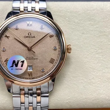 Omega De Ville 434.20.40.20.59.001 Replica - Linen Acciaio Inossidabile
