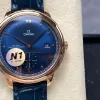 Omega De Ville 434.53.41.20.03.001 Replica - Quadrante Blu Bicolore