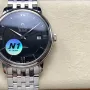 Omega De Ville 424.10.40.20.01.001 Replica - Quadrante Nero Acciaio Inossidabile