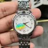 Omega De Ville Donna 424.10.33.20.52.001 Replica - Quadrante Argento Acciaio Inossidabile