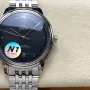 Omega De Ville 434.10.40.20.01.001 Replica - Quadrante Nero Acciaio Inossidabile