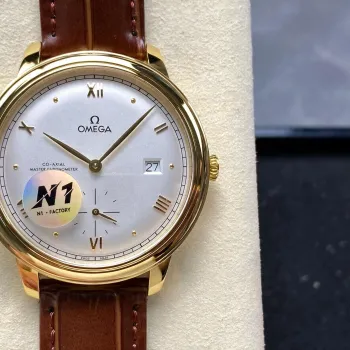 Omega De Ville 434.53.41.20.02.001 Replica - Quadrante Argento Bicolore