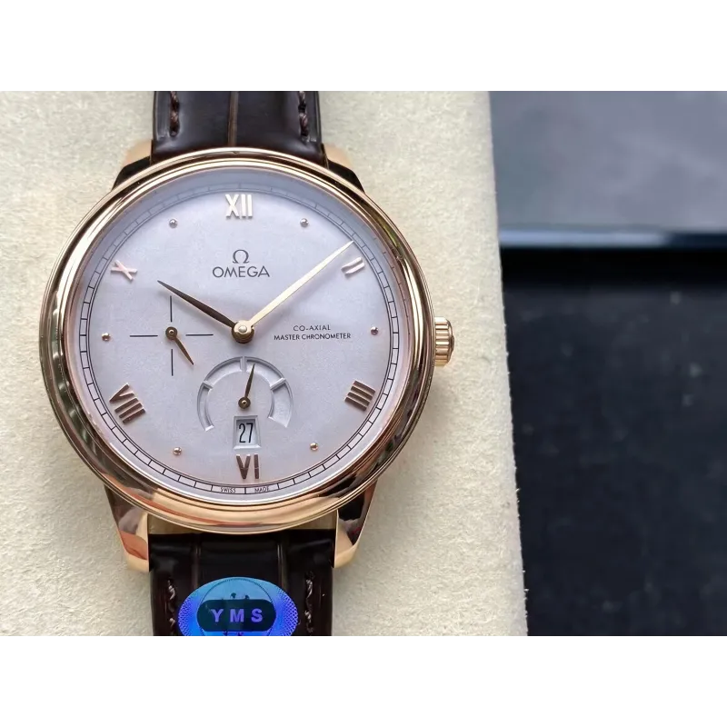 Omega De Ville 434.53.41.21.02.001 Replica - Quadrante Argento Bicolore