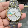 Omega De Ville 424.20.40.20.02.005 Replica - Quadrante Argento Bicolore