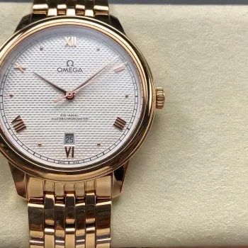 Omega De Ville 434.53.40.20.02.001 Replica - Quadrante Argento Bicolore