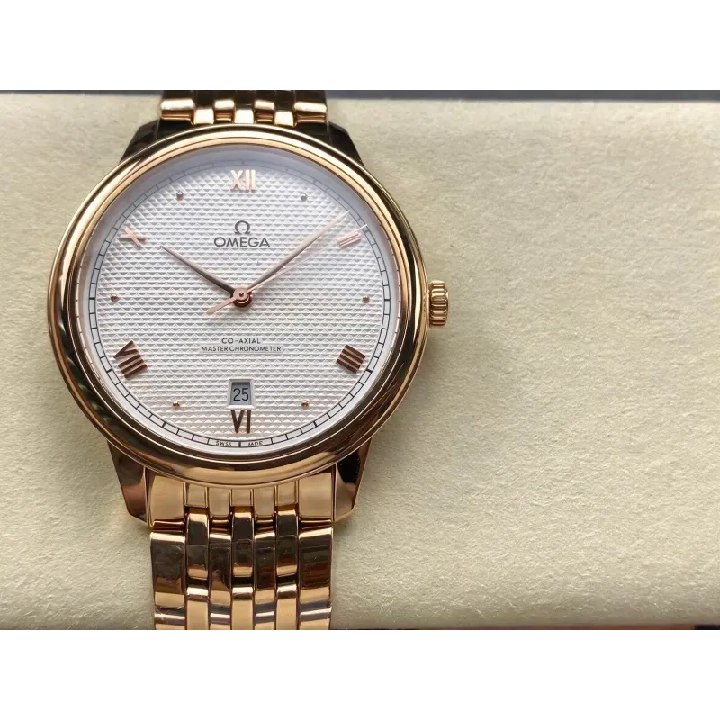 Omega De Ville 434.53.40.20.02.001 Replica - Quadrante Argento Bicolore