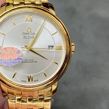 Omega De Ville 424.50.37.20.02.002 Replica - Quadrante Argento Bicolore