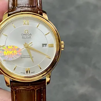Omega De Ville 424.53.40.20.02.002 Replica - Quadrante Argento Bicolore