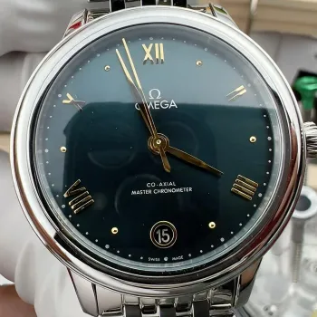 Omega De Ville Donna 434.10.34.20.10.001 Replica - Quadrante Verde Acciaio Inossidabile