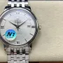 Omega De Ville 424.10.40.20.02.003 Replica - Quadrante Argento Acciaio Inossidabile