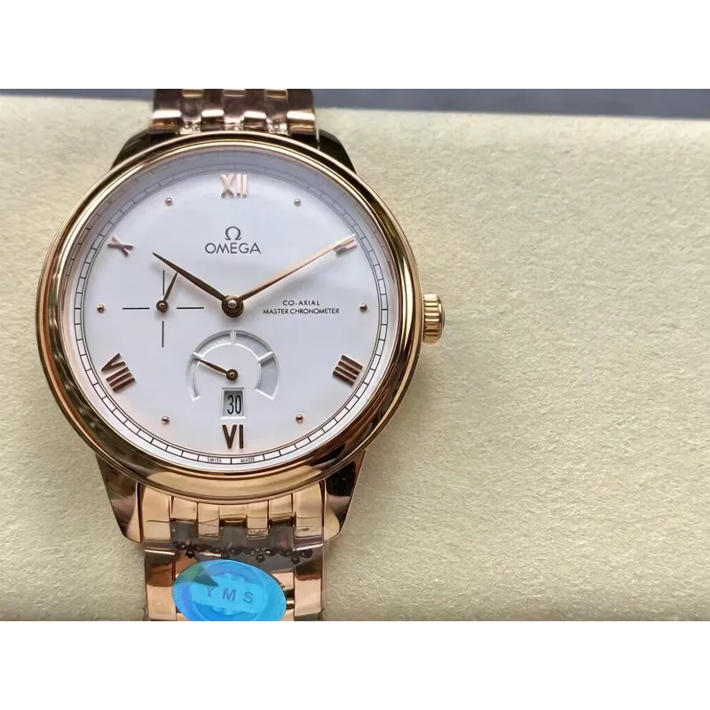Omega De Ville 434.53.41.21.02.001 Replica - Quadrante Argento Bicolore