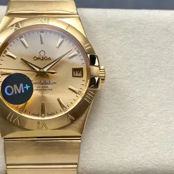Omega Constellation 123.50.38.21.08.001 Replica - Quadrante Champagne Bicolore