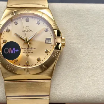 Omega Constellation 123.50.38.21.58.001 Replica - Quadrante Champagne Bicolore