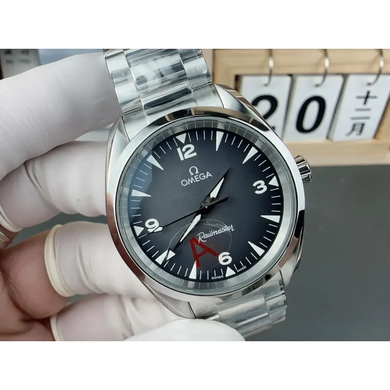 Omega Seamaster Railmaster 235.10.38.20.06.001 Replica - Quadrante Grigio