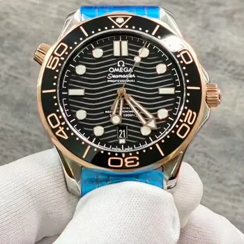 Omega Seamaster Diver 300M 210.20.42.20.01.001 Replica - Quadrante Nero Bicolore