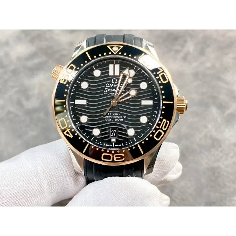 Omega Seamaster Diver 300M 210.22.42.20.01.002 Replica - Quadrante Nero Bicolore