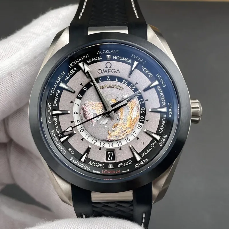 Omega Seamaster 220.92.43.22.99.001 Replica - Quadrante Nero Titanio