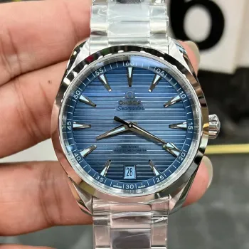 Omega Seamaster 220.10.41.21.03.005 Replica - Quadrante Blu Acciaio Inossidabile