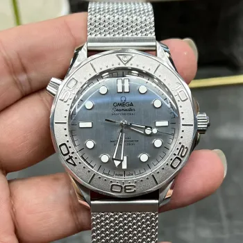 Omega Seamaster 210.30.42.20.06.002 Replica - Quadrante Grigio Lunetta Scanalata