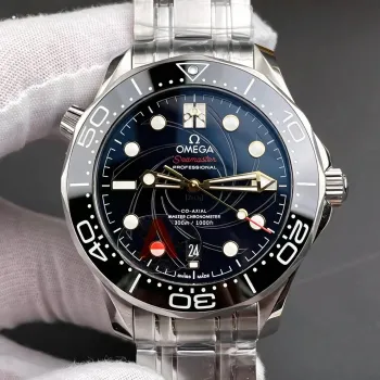 Omega Seamaster 210.22.42.20.01.004 Replica - Quadrante Nero Lunetta Scanalata