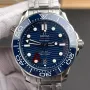 Omega Seamaster 210.30.42.20.03.001 Replica - Quadrante Blu Lunetta Scanalata