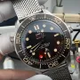 Omega Seamaster No Time To Die 210.90.42.20.01.001 Replica - Quadrante Marrone Lunetta Scanalata