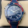 Omega Seamaster Planet Ocean PyeongChang 2018 522.32.44.21.03.001 Replica - Quadrante Blu