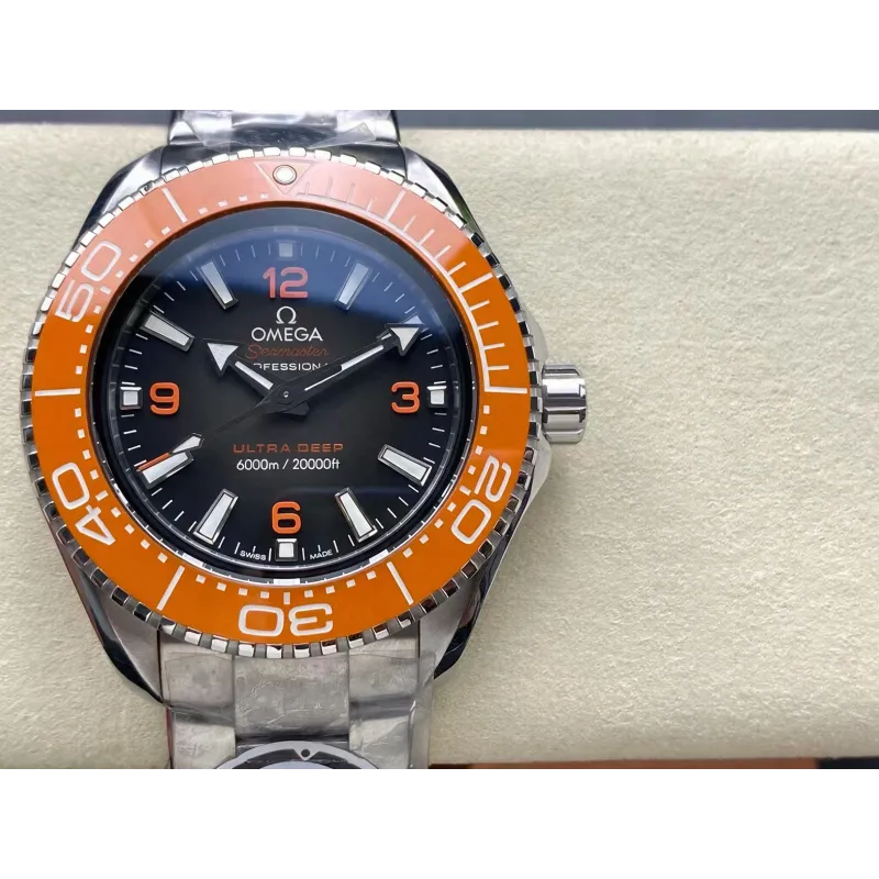 Omega Seamaster 215.30.46.21.06.001 Replica - Quadrante Grigio Lunetta Scanalata