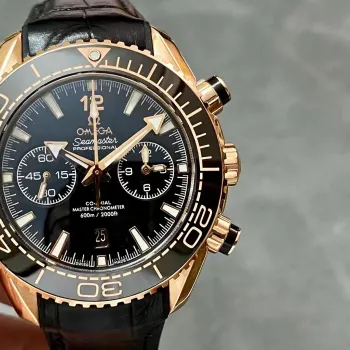 Omega Seamaster Planet Ocean 600M 215.63.46.51.01.001 Replica - Quadrante Nero