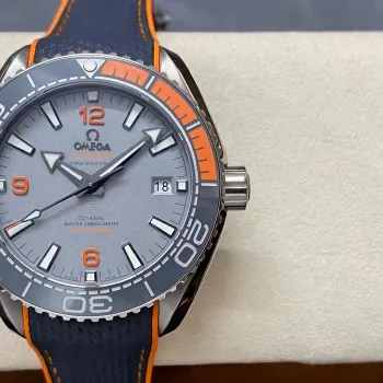 Omega Seamaster Planet Ocean 600M 215.92.44.21.99.001 Replica - Quadrante Grigio Titanio