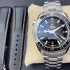 Omega Seamaster Planet Ocean 600M GMT 232.30.44.22.01.002 Replica - Quadrante Nero