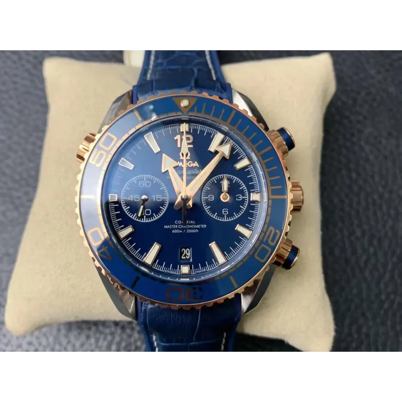 Omega Seamaster Planet Ocean 600M Chronograph 215.23.46.51.03.001 Replica - Quadrante Blu