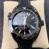 Omega Seamaster Planet Ocean 600M GMT Deep Black 215.92.46.22.01.001 Replica - Quadrante Nero