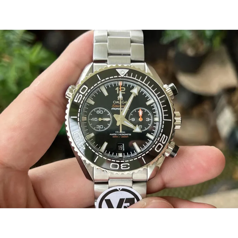 Omega Seamaster 215.30.46.51.01.001 Replica - Quadrante Nero Lunetta Scanalata