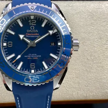 Omega Seamaster Planet Ocean 600M 215.30.44.21.03.001 Replica - Quadrante Blu