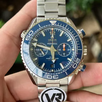 Omega Seamaster 215.30.46.51.03.001 Replica - Quadrante Blu Lunetta Scanalata
