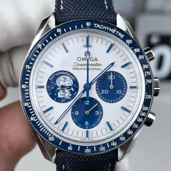Omega Speedmaster 50th Anniversary Snoopy 310.32.42.50.02.001 Replica - Quadrante Bianco