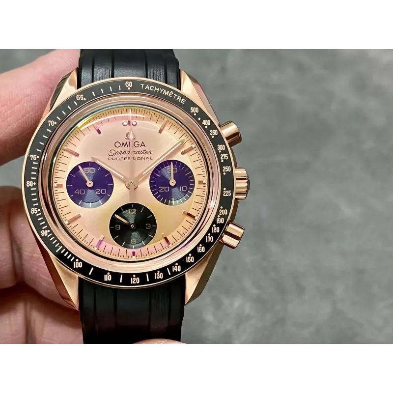Omega Speedmaster Moonwatch Rose Gold 310.62.42.50.99.001 Replica - Rose Gold