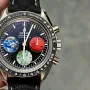 Omega Speedmaster From the Moon to Mars 3577.50.00 Replica - Quadrante Nero Acciaio Inossidabile