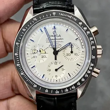 Omega Speedmaster Moonwatch Silver Snoopy 311.32.42.30.04.003 Replica - Quadrante Bianco