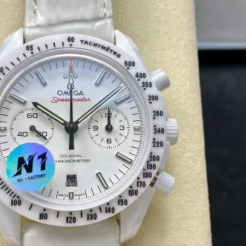 Omega Speedmaster 311.93.44.51.04.002 Replica - Quadrante Bianco Lunetta Tachimetrica