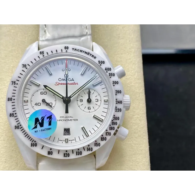 Omega Speedmaster 311.93.44.51.04.002 Replica - Quadrante Bianco Lunetta Tachimetrica
