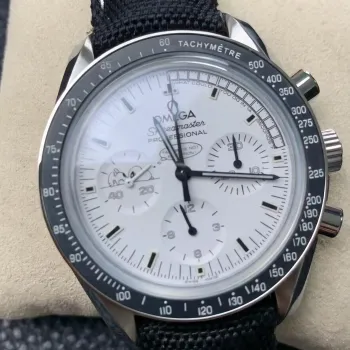 Omega Speedmaster Moonwatch Silver Snoopy 311.32.42.30.04.003 Replica - Quadrante Bianco