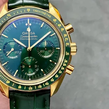 Omega Speedmaster 310.63.42.50.10.001 Replica - Quadrante Verde Lunetta Tachimetrica