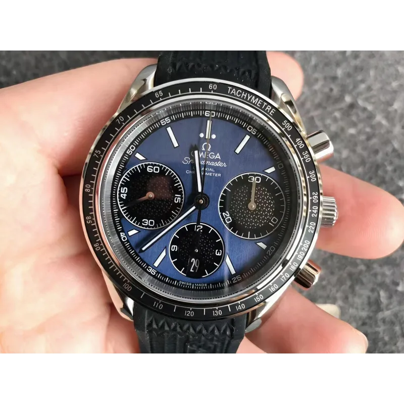 Omega Speedmaster Racing Chronometer 326.32.40.50.03.001 Replica - Quadrante Blu