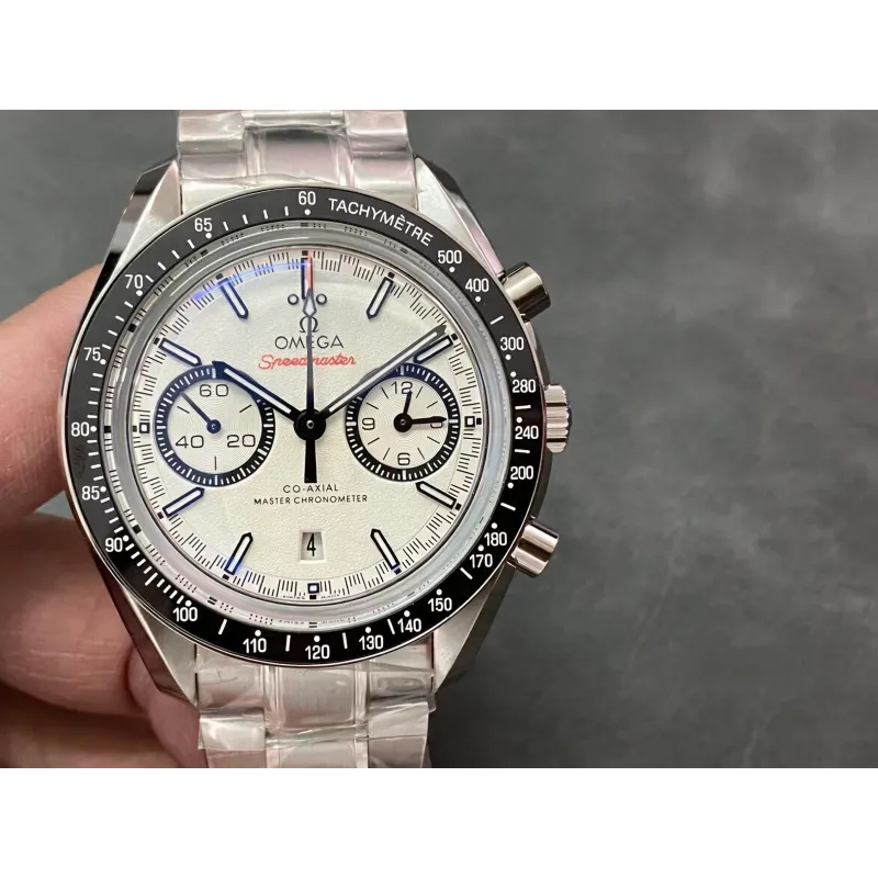 Omega Speedmaster Racing 310.30.42.50.02.001 Replica - Quadrante Bianco