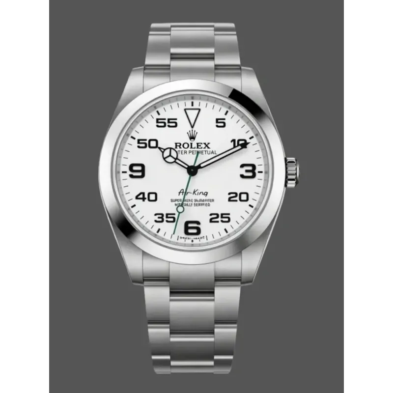 Rolex Air-King 126900 Replica - Quadrante Bianco Bracciale Oyster